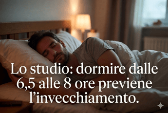 Chi dorme troppo (o troppo poco) ‘invecchia prima’, lo studio