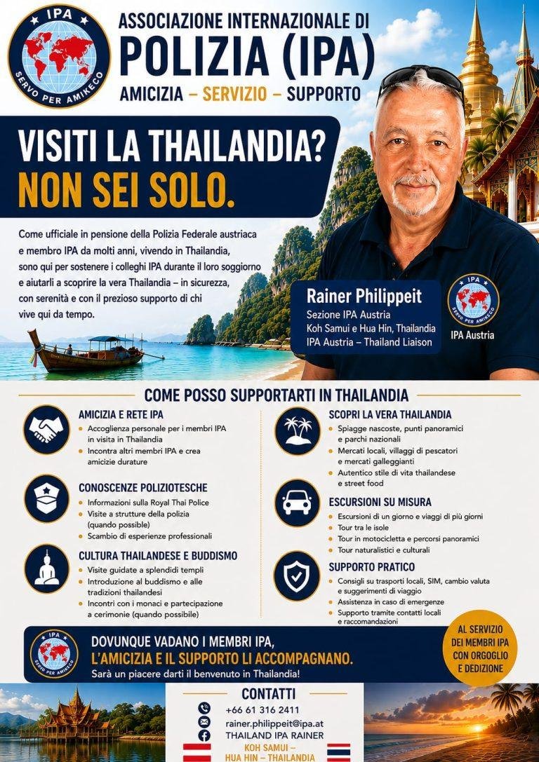 VISITI LA THAILANDIA? NON SEI SOLO.