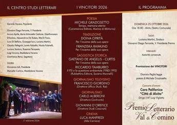 Ad Alvito la 51esima edizione del premio Val di Comino: ecco i vincitori