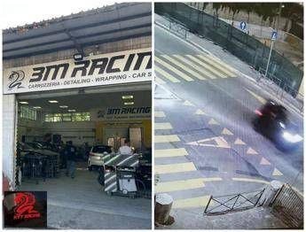 Banda della minicar a Roma, titolare officina: “Era grigia, dopo un incidente ridipinta di nero”